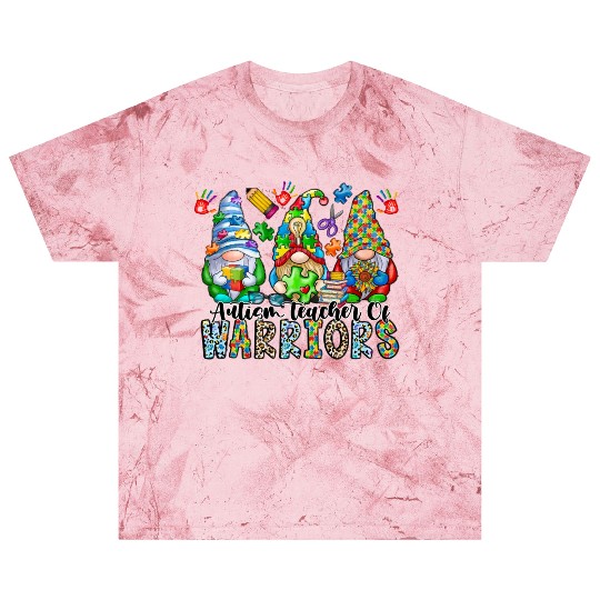 Autism Teacher Of Warriors Blast T Shirts