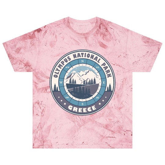 Olympus National Park Greece Vintage Hiking Design Blast T Shirts