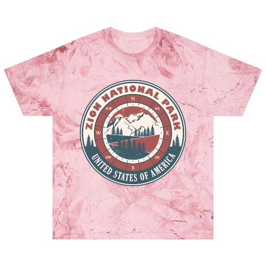 Zion National Park United States Vintage Hiking Blast T Shirts