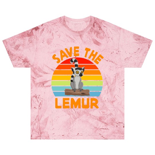 Save The Lemur I Lemur Monkey I Cute Lemur I Kids Blast T Shirts