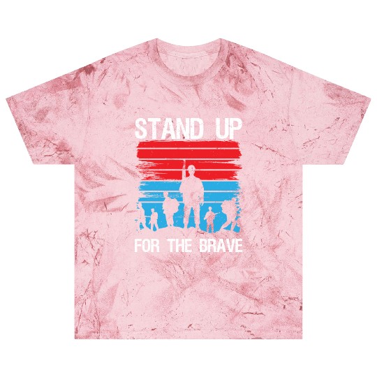 Soldier stand up for brave military army veteran Blast T Shirts