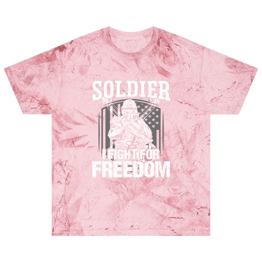 Soldier i fight for freedom military army veteran Blast T Shirts