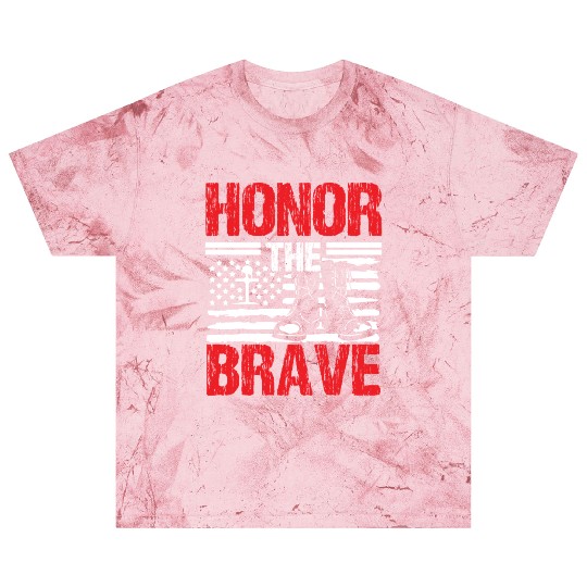 Soldier honor the brave military army veteran Blast T Shirts