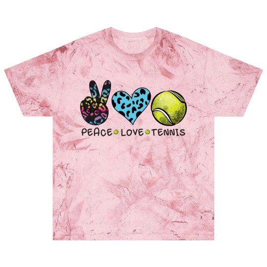 Peace Love Tennis 2 Blast T Shirts