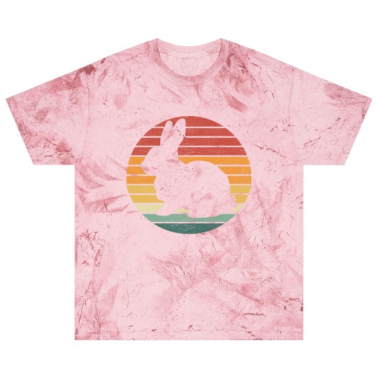 Bunny Lover - Vintage Sunset Bunny Blast T Shirts