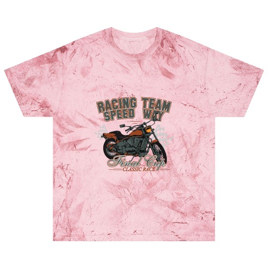 MOTORCYCLE, RACING TEAM SPEED WAY Blast T Shirts