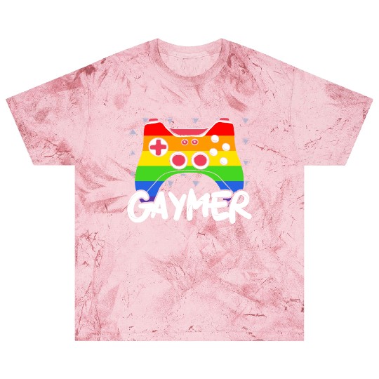 Gaymer Video Game Rainbow Pride Month LGBTQ Gay Blast T Shirts