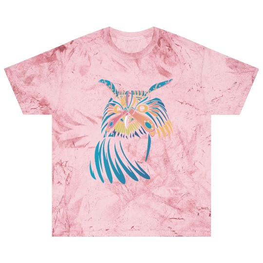 Colorful Owl Bird Nature Blast T Shirts