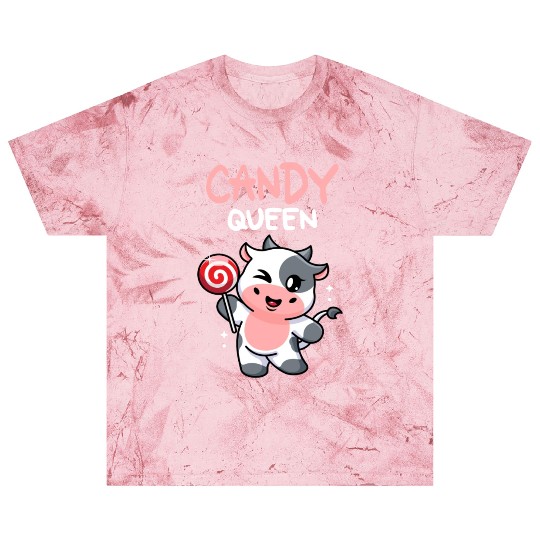 Candy Queen I Lollipop I Cow I Kids I Candy Blast T Shirts