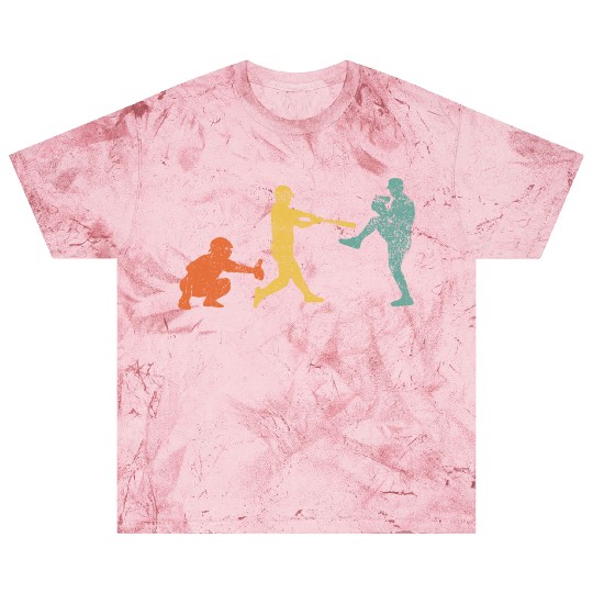 Baseball Catcher Pitcher Batter Vintage Blast T Shirts