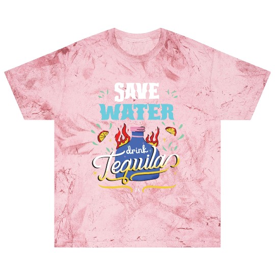 Cinco De Mayo Celebration Save Water Drink Tequila Blast T Shirts