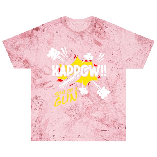 Kappow Bullets Gun Explosion Big Bang Aesthetic Blast T Shirts