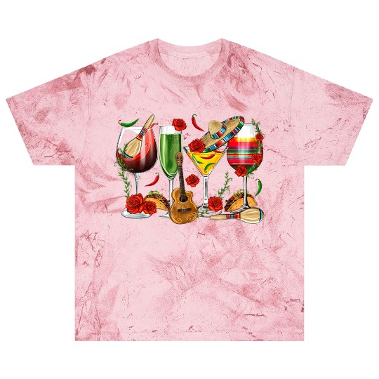 Mexico Wine Tequila Cinco De Mayo Mexican Fiesta Blast T Shirts
