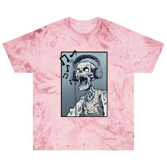 Zombie Singing Blast T Shirts