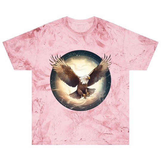 Flying Bald Eagle Blast T Shirts