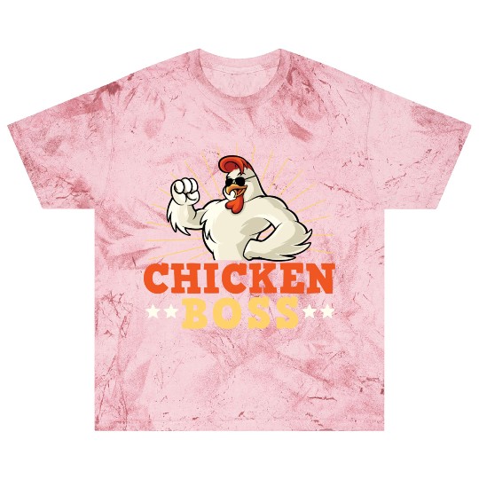 Funny Farmer Animal Pet Chicken Boss Chickens Blast T Shirts