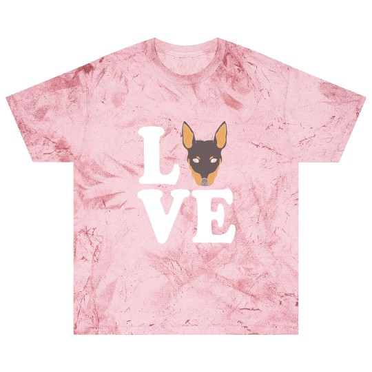 Miniature Pinscher Dog Owner I Love My Min Pin Blast T Shirts