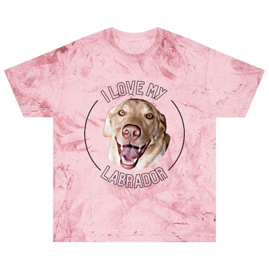 I Love My Labrador Blast T Shirts