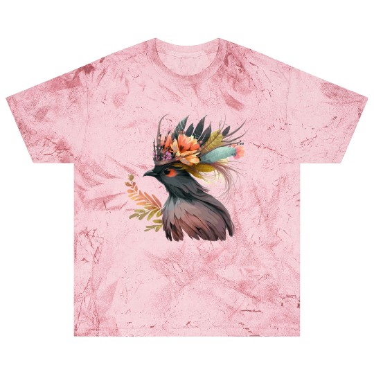 Cute Bird Of Paradise Bird Flower Crown Pet Birds Blast T Shirts