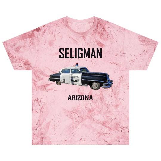 Old car city of Seligman in Arizonna, US Route 66 Blast T Shirts
