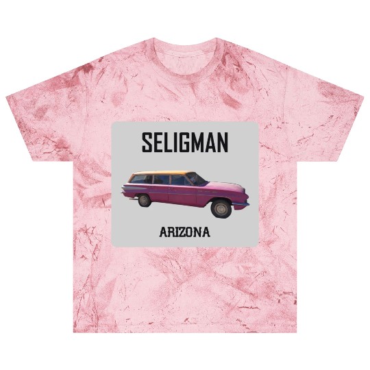 Old car city of Seligman in Arizonna, US Route 66 Blast T Shirts