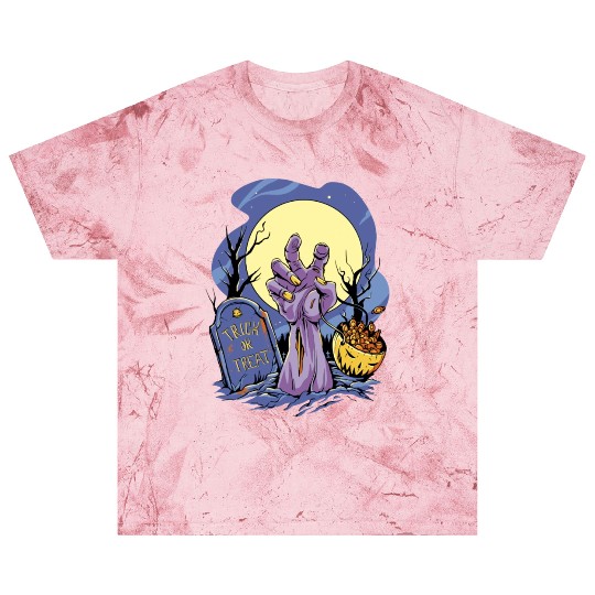 Halloween Zombie Candy Trick Or Treat Blast T Shirts