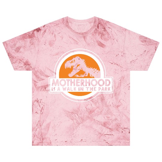 Funny Meme Motherhood Is A Walk In For Dark Blast T Shirts