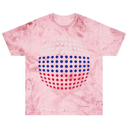 Russian Flag Blast T Shirts
