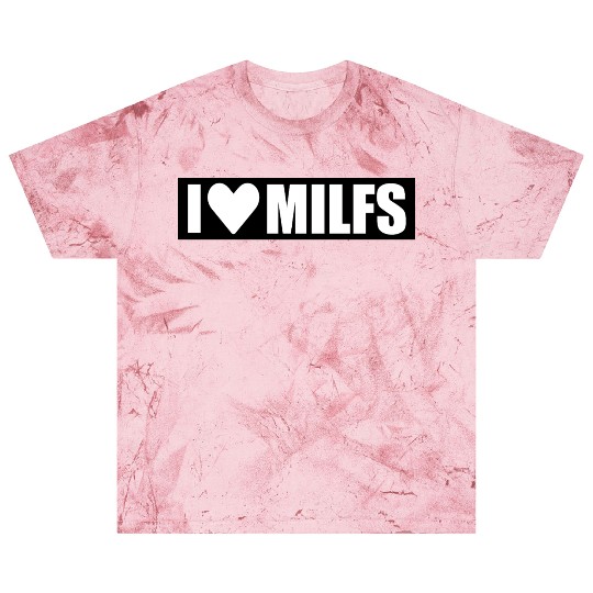i love milfs black design Blast T Shirts