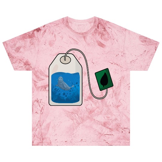 Funny seal swimming in a tea bag Blast T Shirts