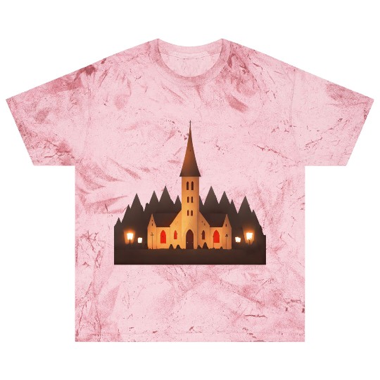 small church in a town Blast T Shirts