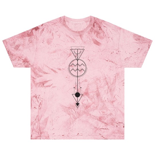 Aquarius Astrology Zodiac Arrow Blast T Shirts