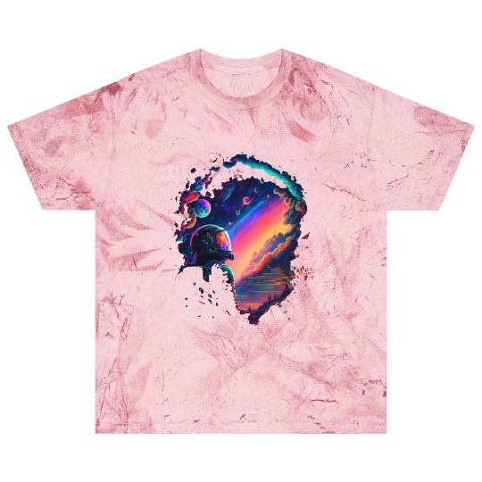 Psychedelic Astronaut Blast T Shirts