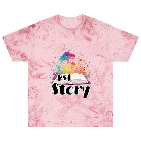 Psy Story A Psychedelic Journey Through the Pages Blast T Shirts