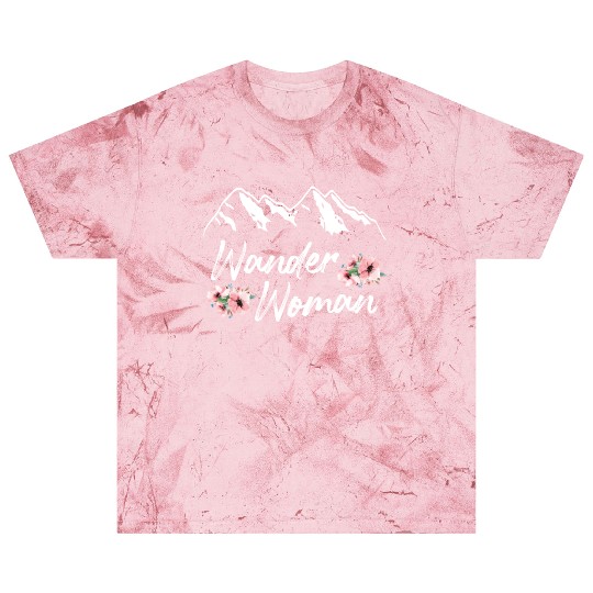 Wanderwoman Wanderlust Hiker Mountaineer Blast T Shirts