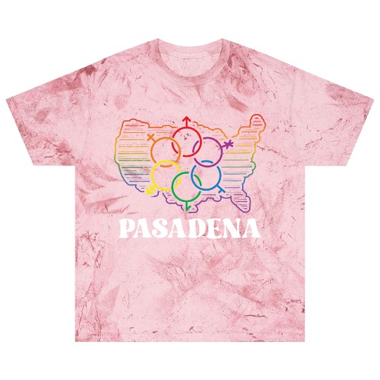 Pasadena Pride Month Pride Flag LGBT Community LGB Blast T Shirts