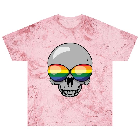 Skeleton Gay LGBTQ Rainbow LGBT Pride Month Blast T Shirts