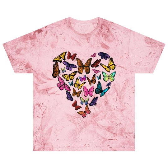 Butterfly Heart Valentine s Day Biology Teacher Blast T Shirts