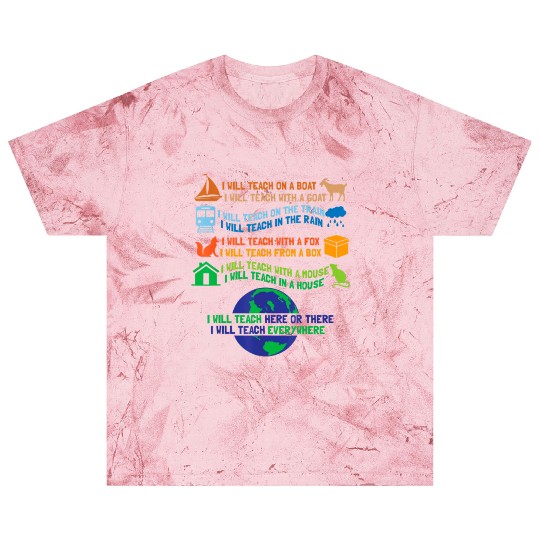 I will Teach on a Boat A Goat I Will Teach Blast T Shirts