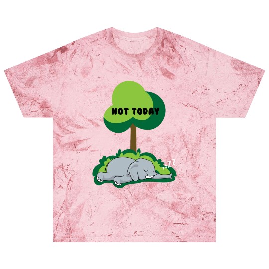 Funny Elephant Nope Not Today Sweet Saying Blast T Shirts
