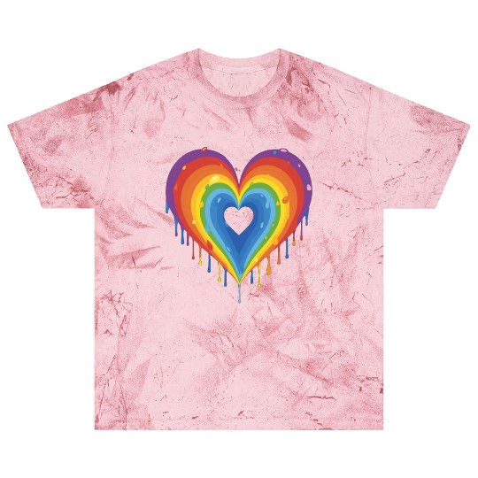 Embrace LGBT Pride: Rainbow Heart, Gay, Lesbian, Blast T Shirts