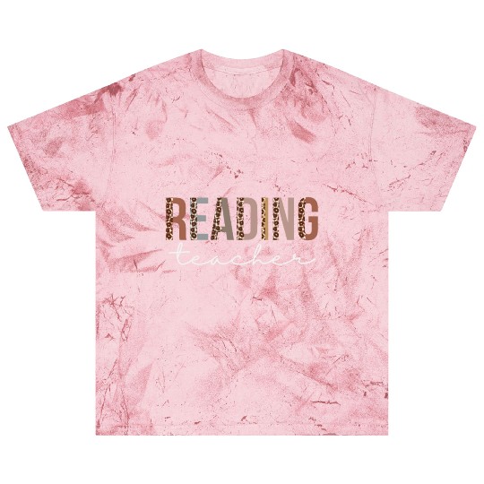 Reading Teacher Leopard Appreciation For Women For Blast T Shirts
