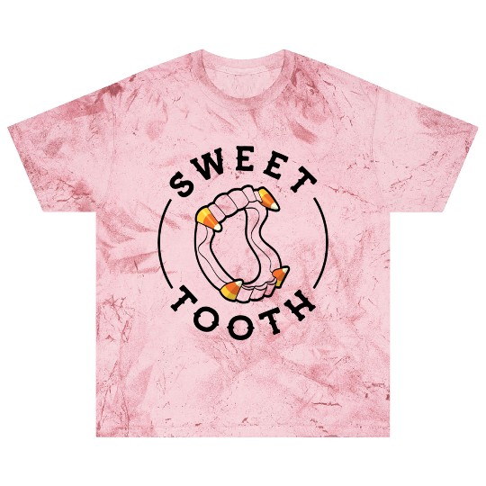 Halloween Candy Corn Fangs Sweet Tooth Blast T Shirts