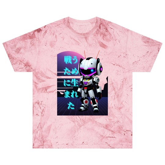 Chibi Mecha: A Cute Cyberpunk Design 3 Blast T Shirts
