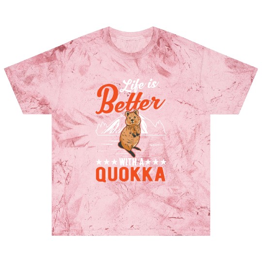Life Is Better With A Quokka Short Tailed Kangaroo Blast T Shirts