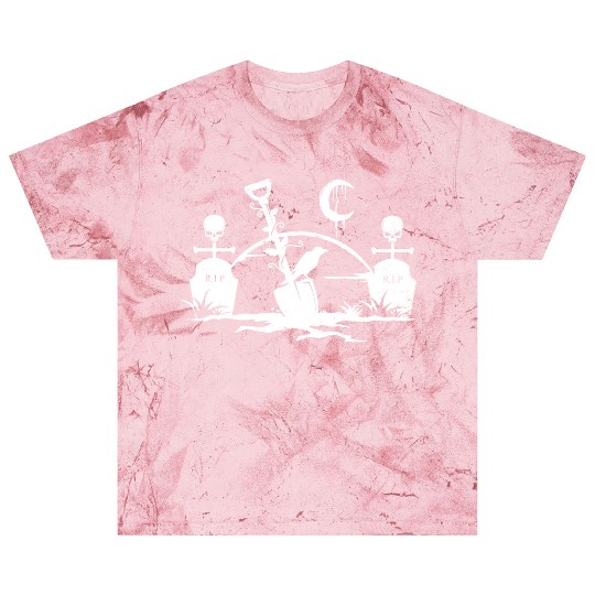 Gothic Graveyard Vintage Crow Lover Skull Fanatic Blast T Shirts