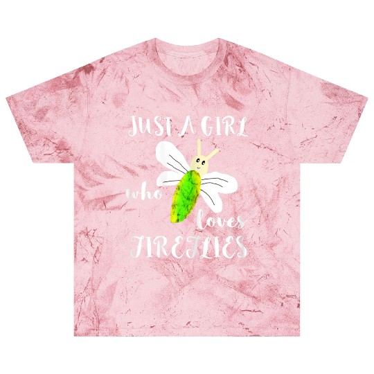 Just A Girl Who Loves Fireflies Lightning Bugs Blast T Shirts
