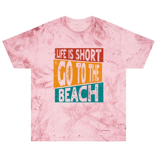 LIFE IS SHORT GO TO THE BEACH SUMMER VACATION Blast T Shirts
