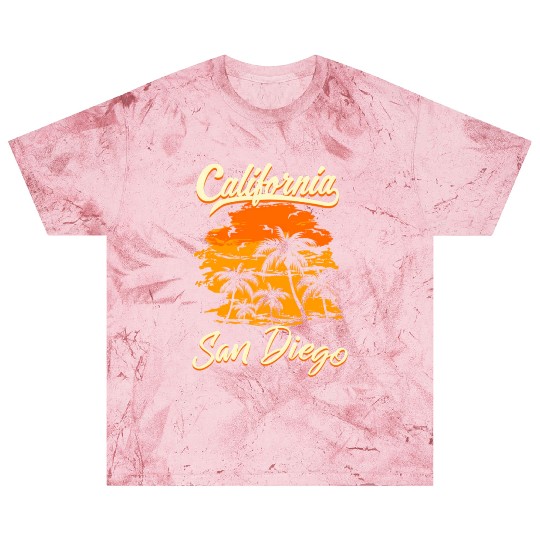 San Diego California Beach Blast T Shirts