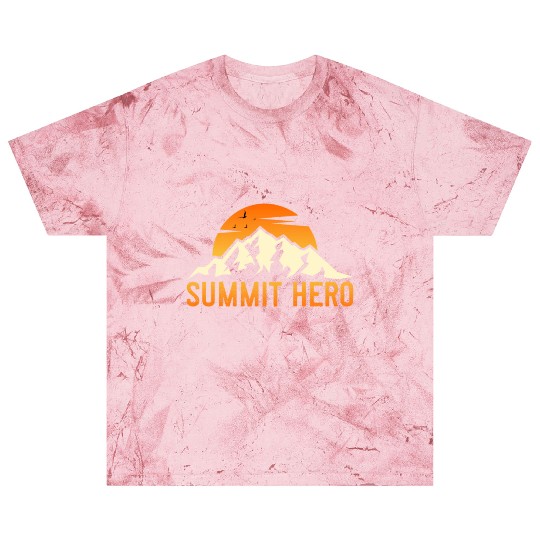 Summit Hero Climbers Mountaineering Mountain Guide Blast T Shirts